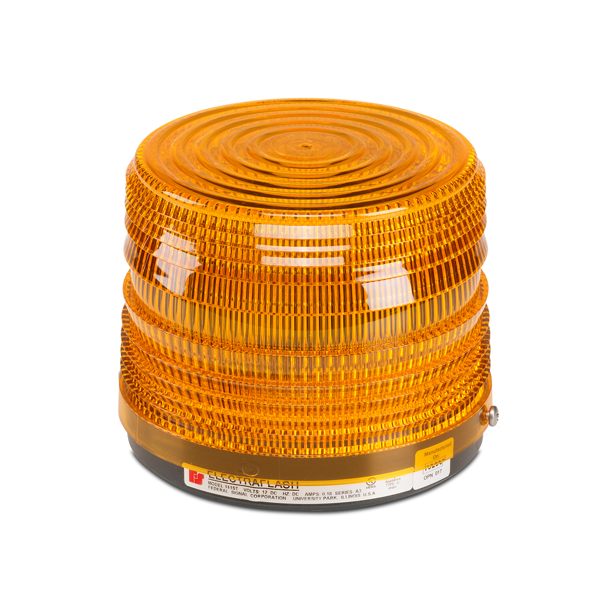 Product image for Strobe light warning 120V 0.06A amb Electraflash