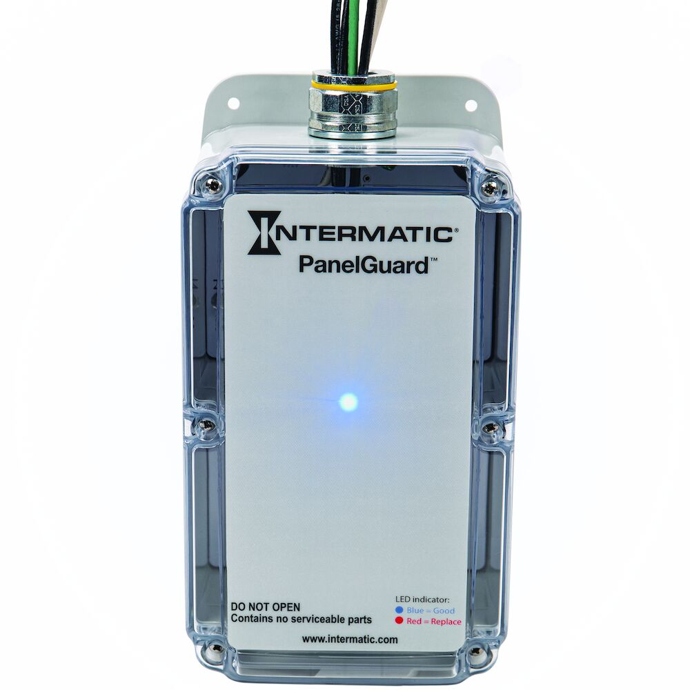 Product image for SURGE PROTECTIVE DEVICE, 4-MODE, 347/600 VAC 3PH Y, TYPE 1, AUDIBLE ALARM, FORM C CONTACT, SURGE CURRENT RATING 100KA