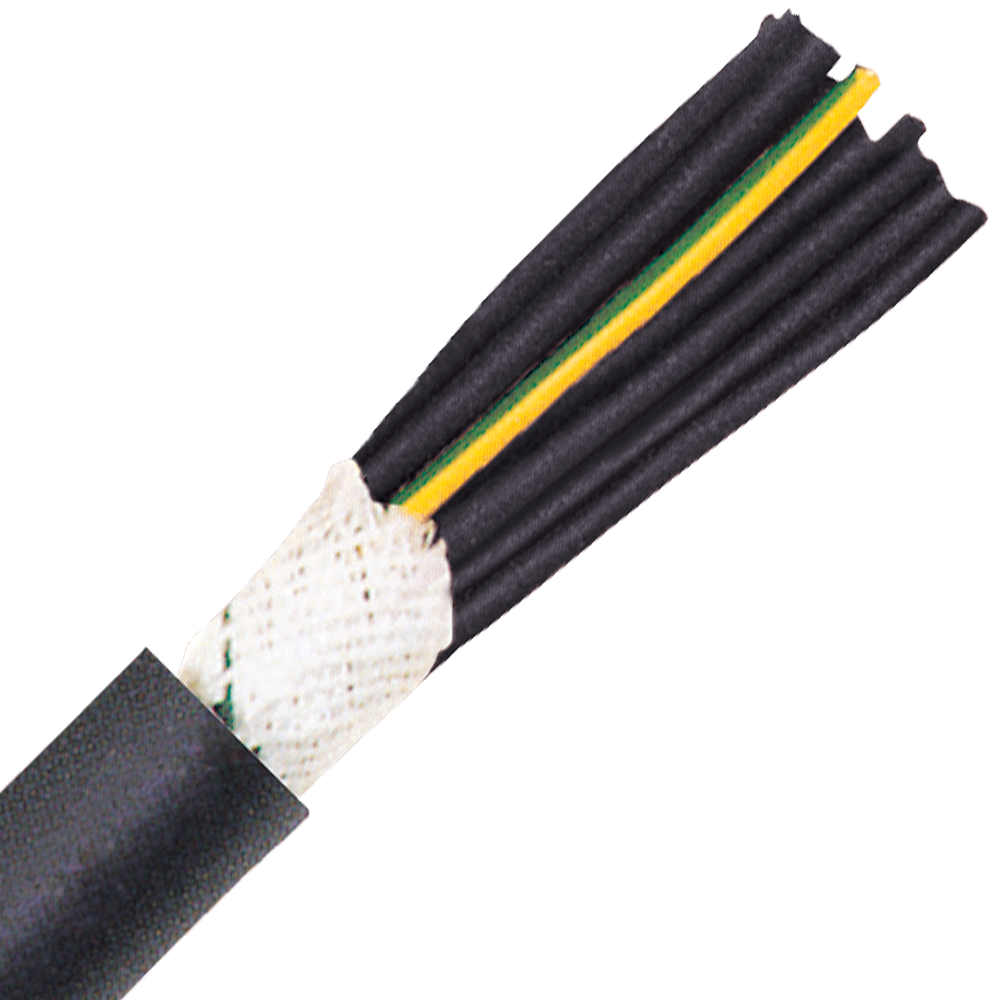 Support avec serre-câbles/passage flex. • FKWB000
