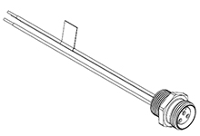Product image for MC 5P MR 12IN 16/1 PVC N-M