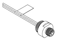 Product image for MIC 6P MR 12IN. 1/2NPT #22 PVC