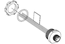 Product image for MIC 5P MR 12IN. 1/2NPT #18 PVC