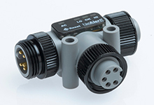Product image for EMERGENCY STOP & AUX.POWER TEE