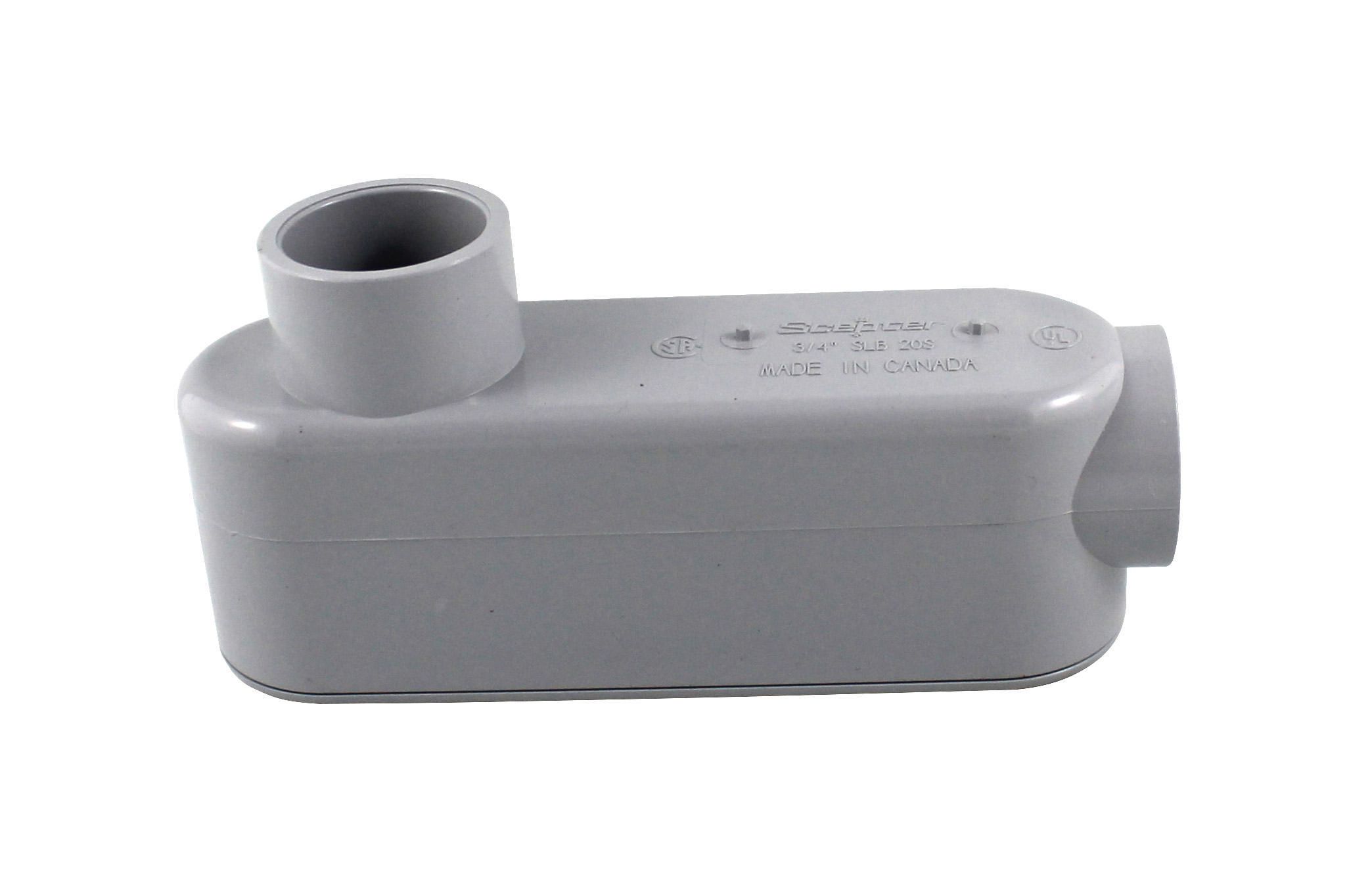 Product image for 3/4" Scepter Rigid PVC Fittings Type 'LB' Access Fitting