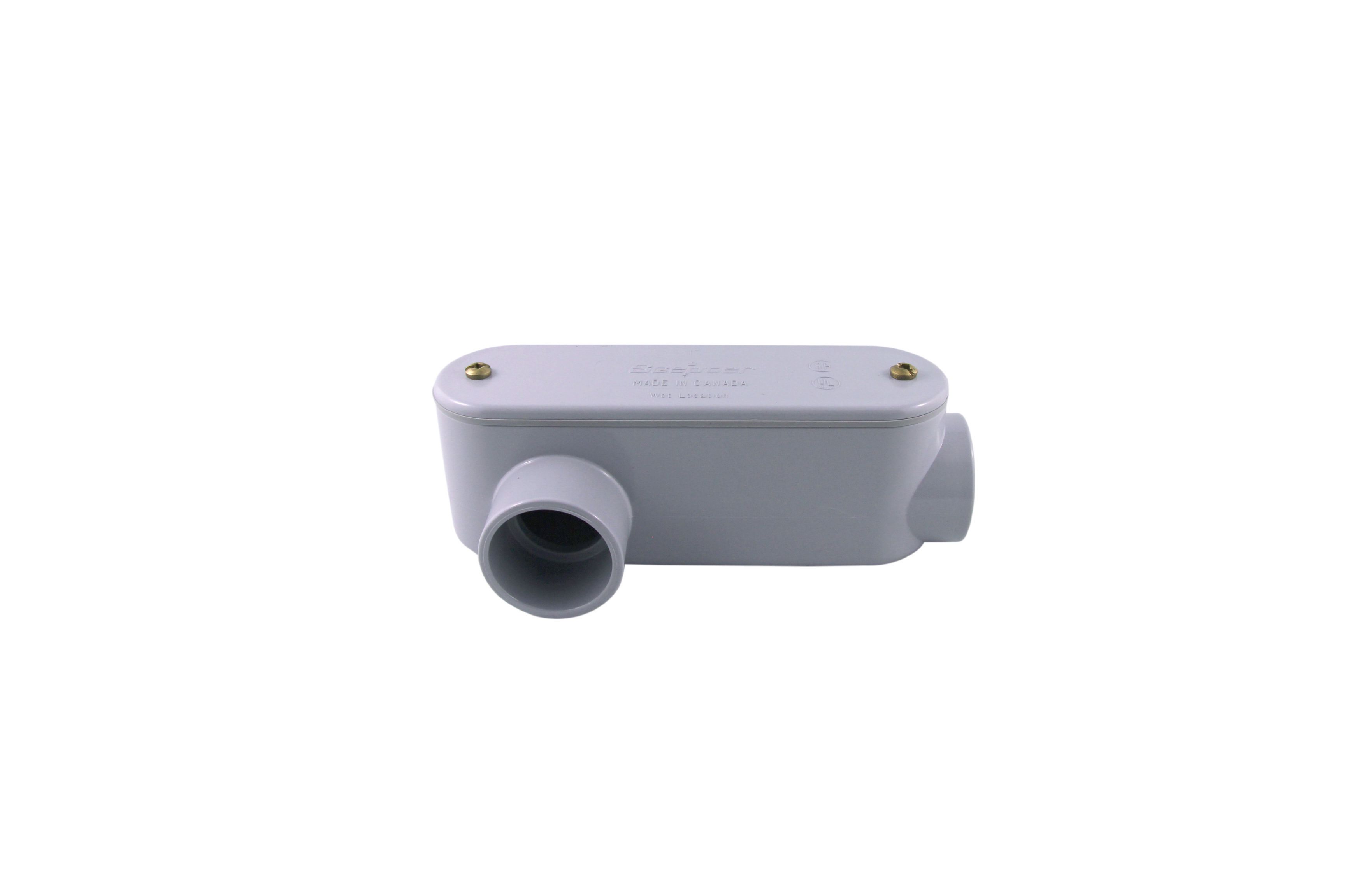 Product image for 1" Scepter Rigid PVC Fittings Type 'LR' Access Fitting