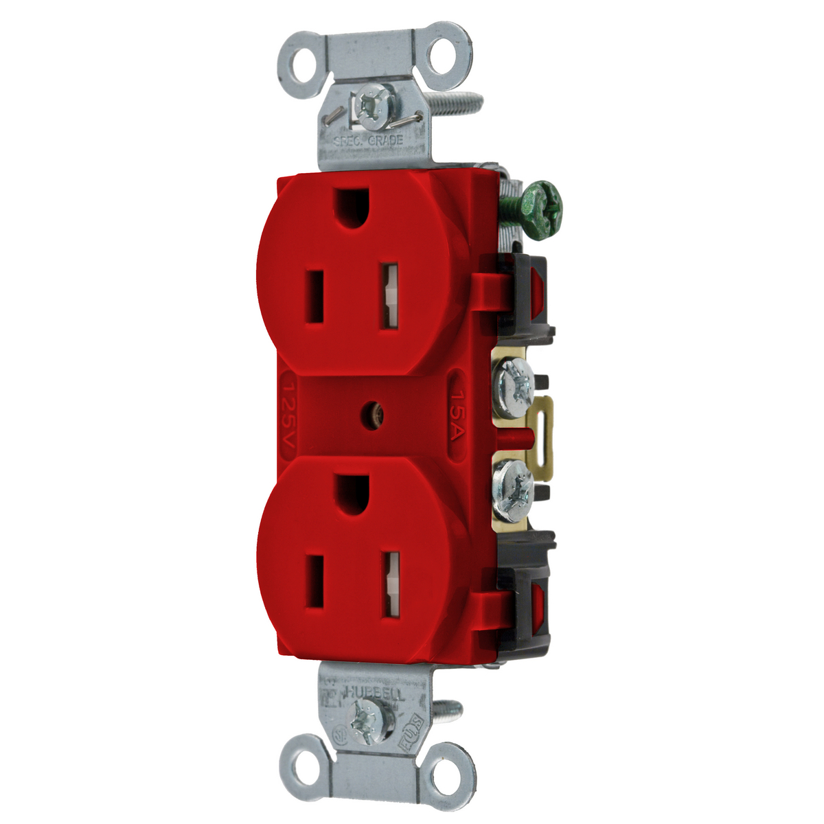 Product image for TAMP RES, COM GRD, 15A 125V, 5-15R, RD