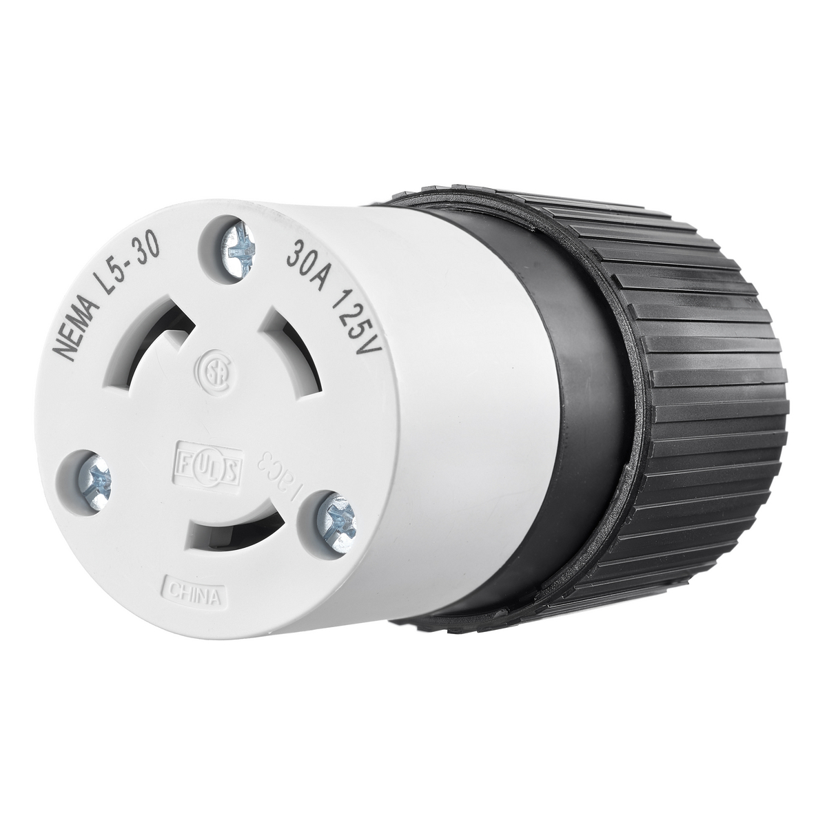 Product image for LKG CONN, 30A 125V, L5-30R, B/W, CN