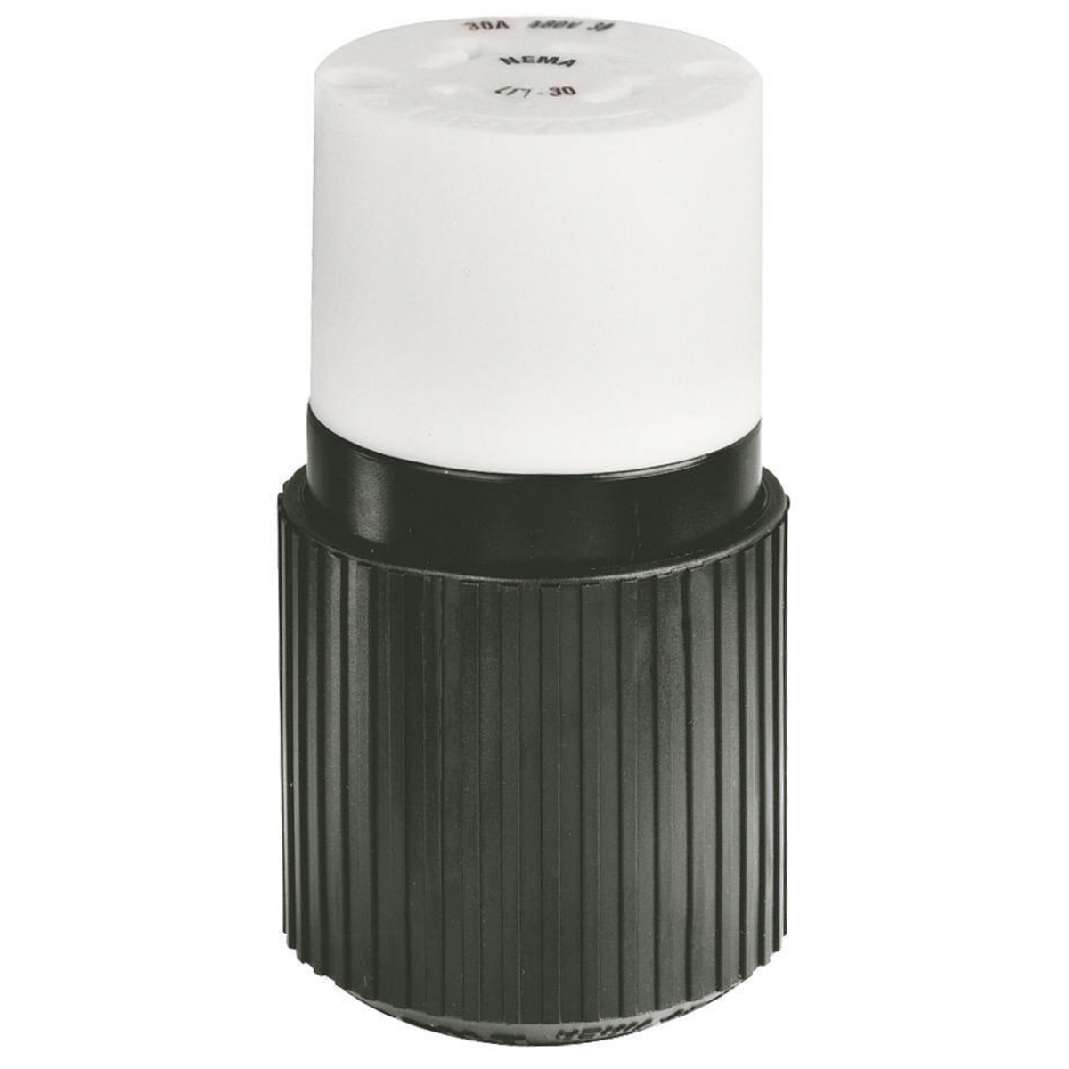 Product image for LKG CONN, 30A 3PH 600V, L17-30R,B/W, CN
