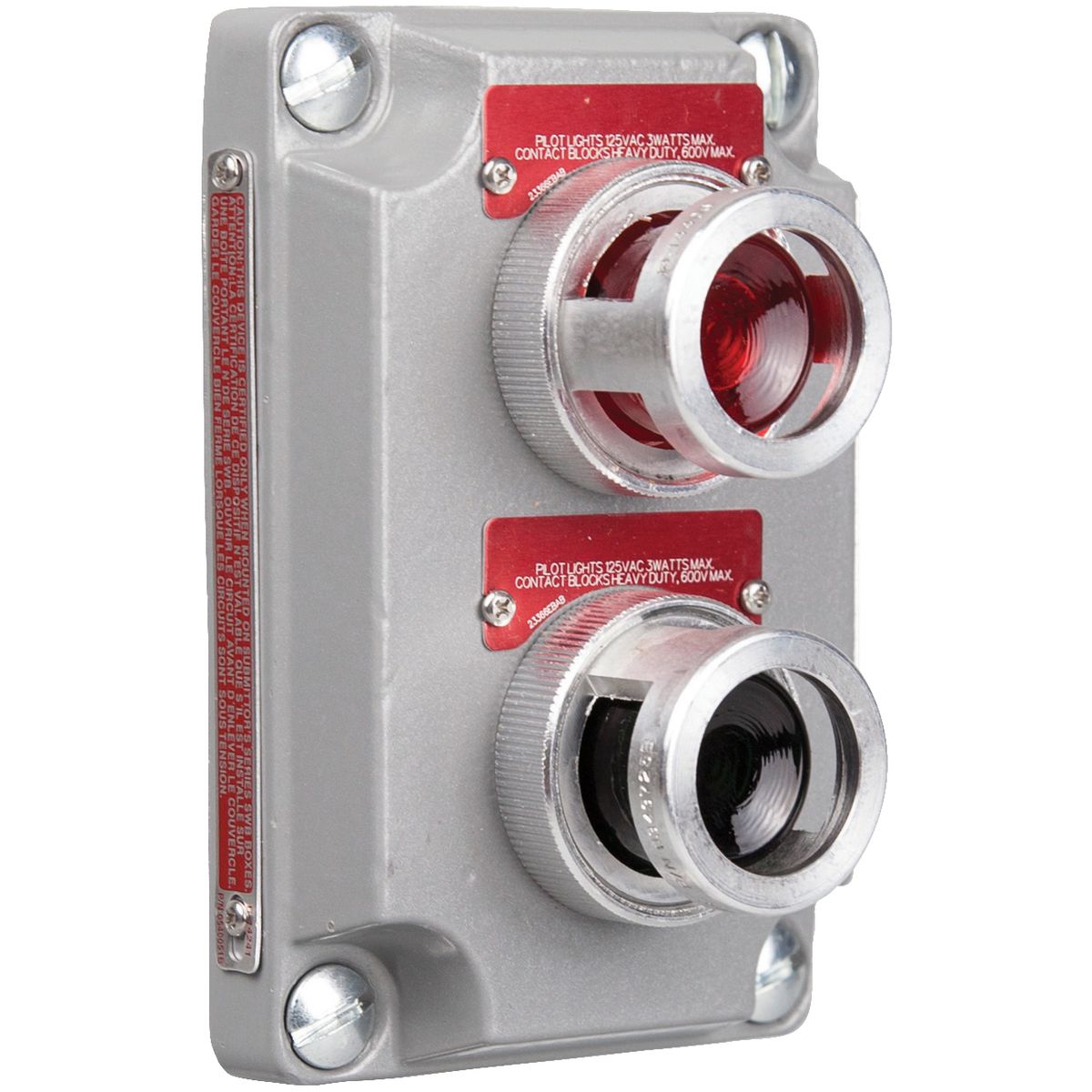 Product image for CLI (2) 120V RED PL CV (CS)