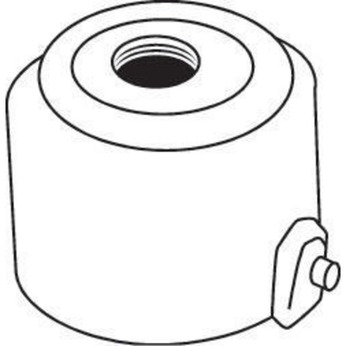 Product image for SLIP-FITTER S-302 POLE TOP BRZ