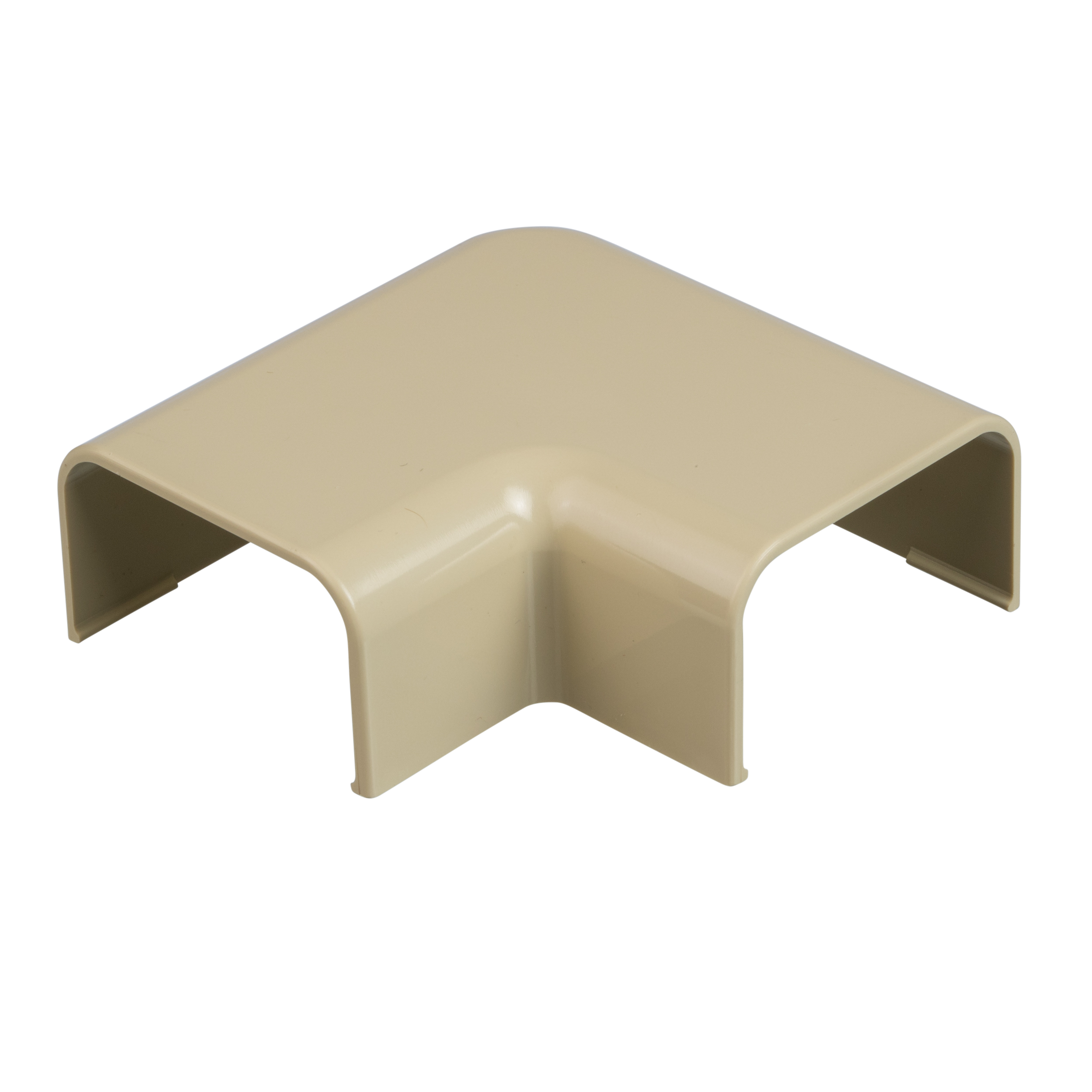 Product image for Surface Raceway, LD10 Right Angle Fitting, Low Voltage, Electric Ivory
