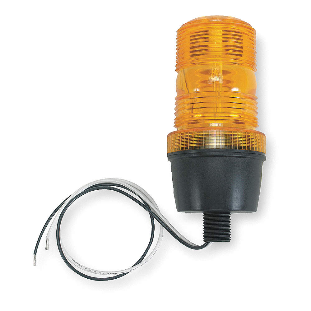 Product image for Strobe light warning 120V 0.1A amber Streamline