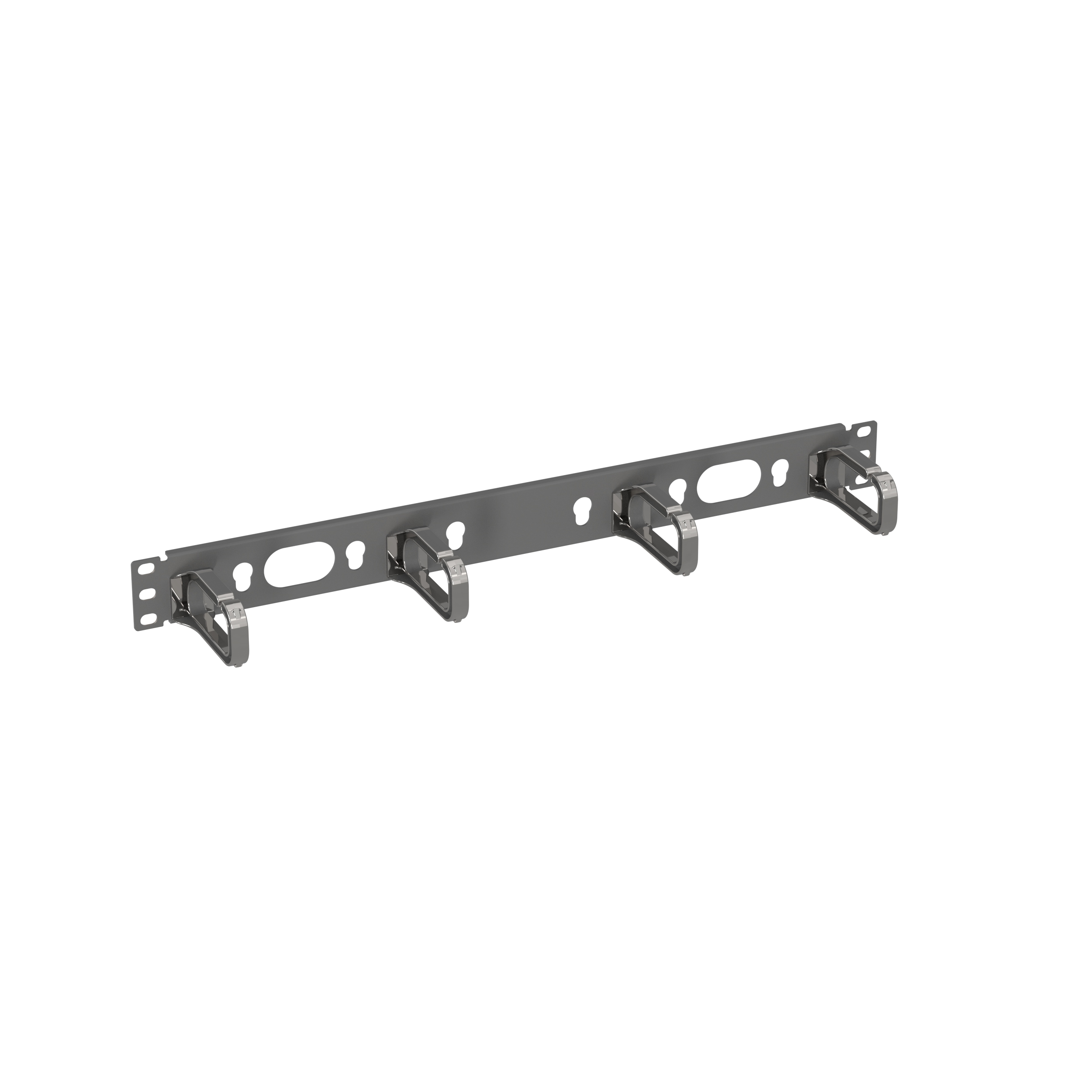 Product image for PANDUIT CMPHF1 CABLE MANAGER 1RU HORIZONTAL PANEL D RINGS FRONT ONLY
