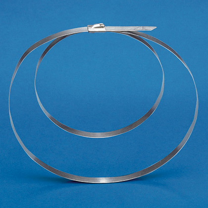 Product image for Pan-Steel® MLT2DH-L Stainless Steel Cable Ties