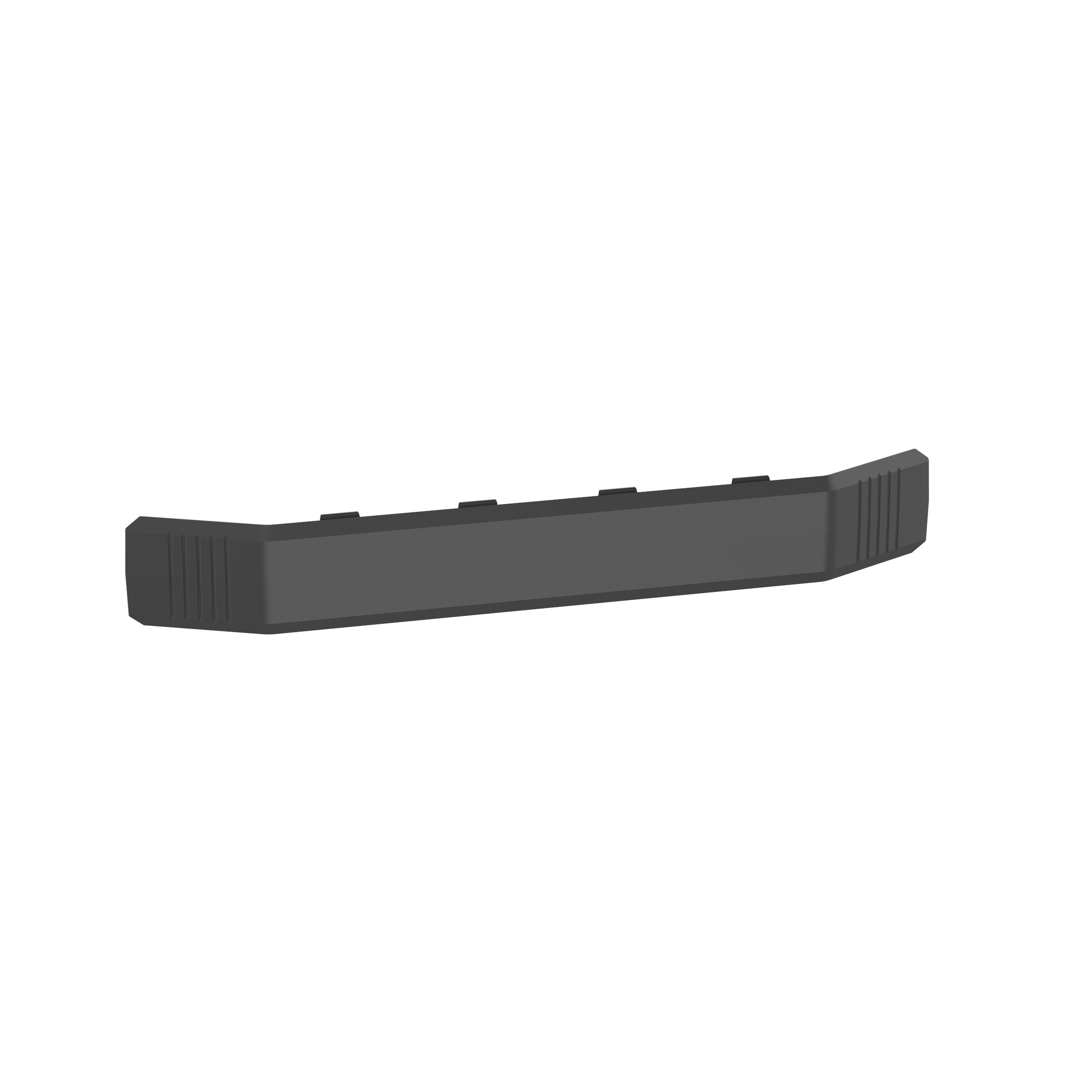 Product image for Above Floor Raceway Coupler Fitting, Black