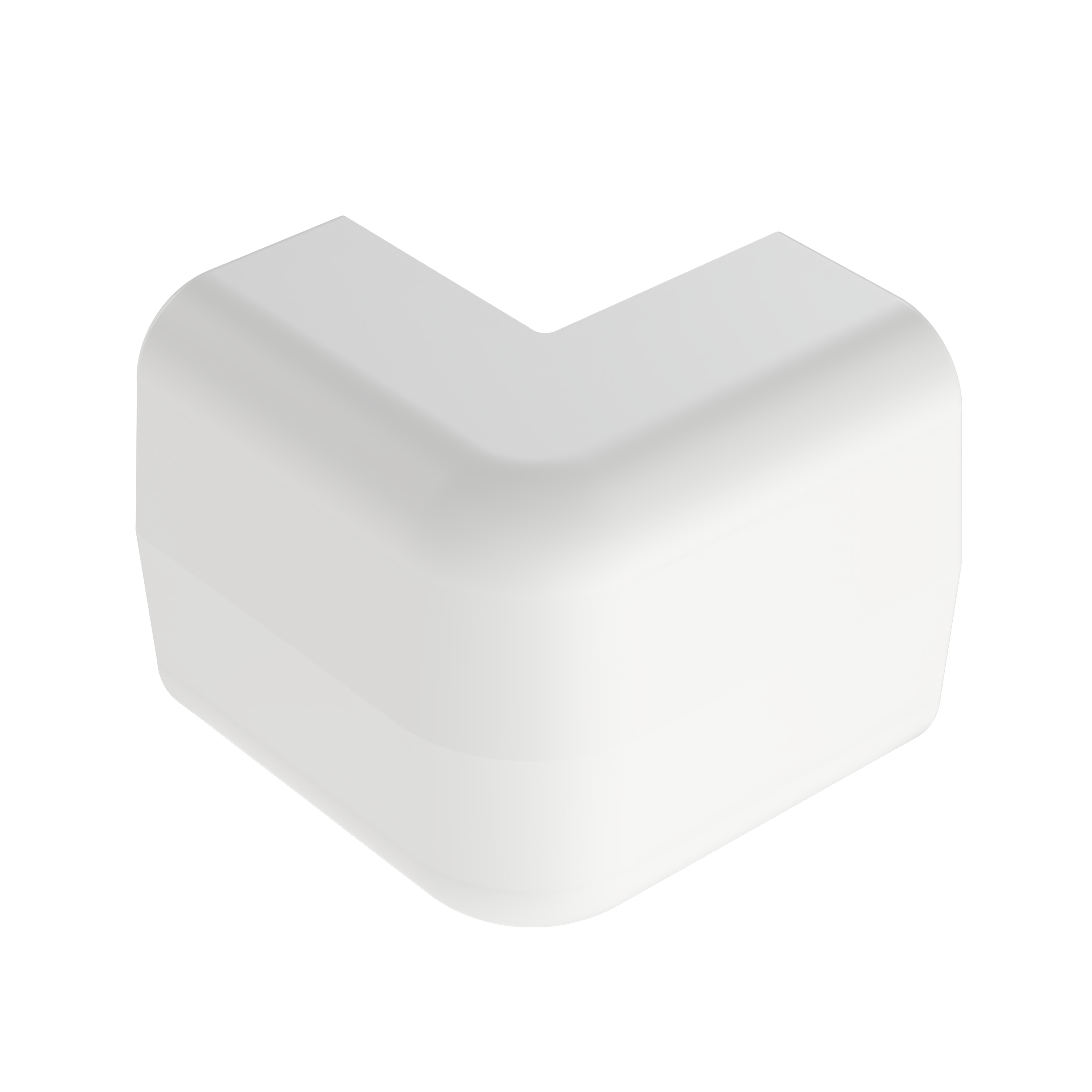 Product image for PANDUIT OCF5WH-E SURFACE RACEWAY LD5 O/S CORNER FITTING LOW VOLTAGE WHITE