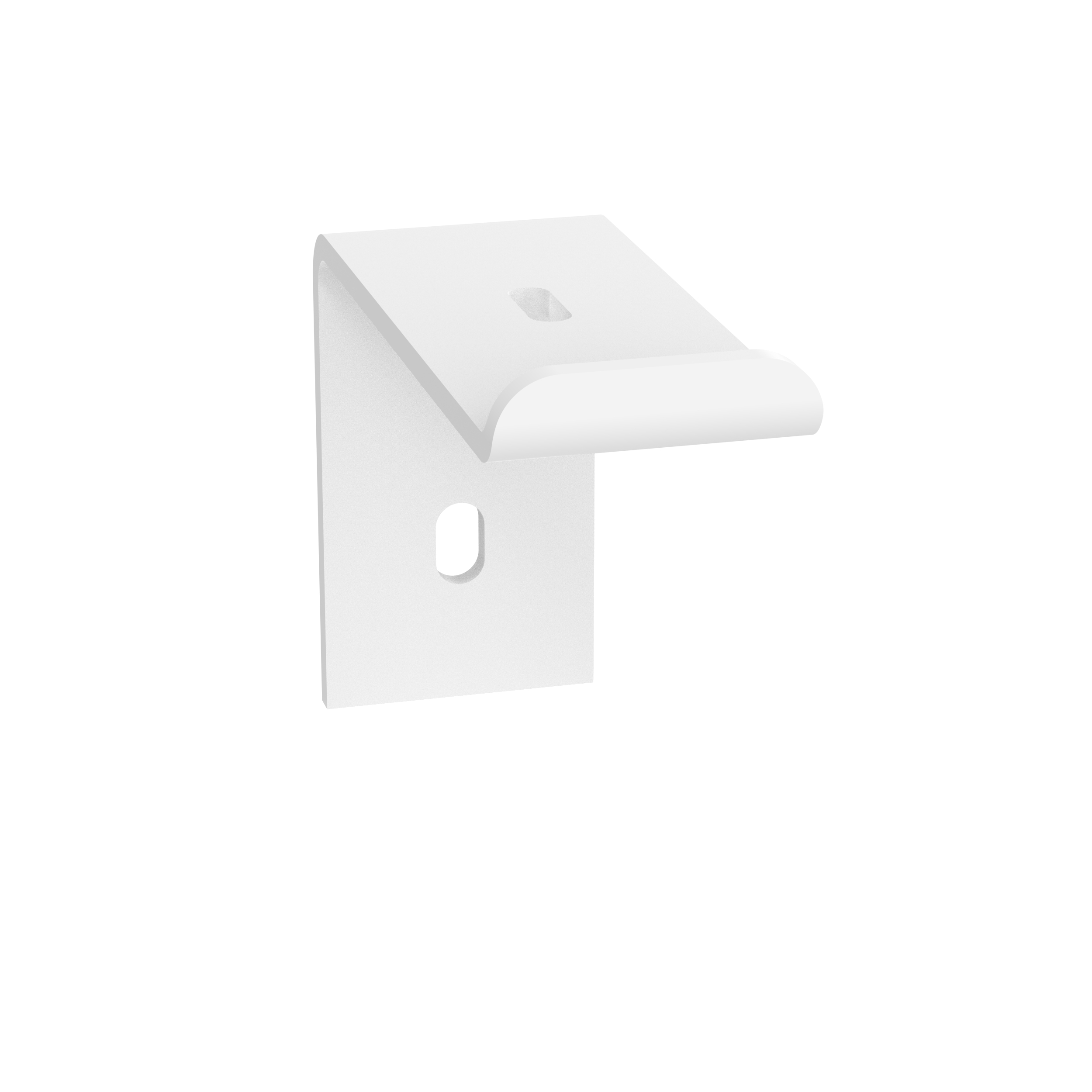 Product image for Cantilever Bracket 4", WH, Panduit Wire Basket