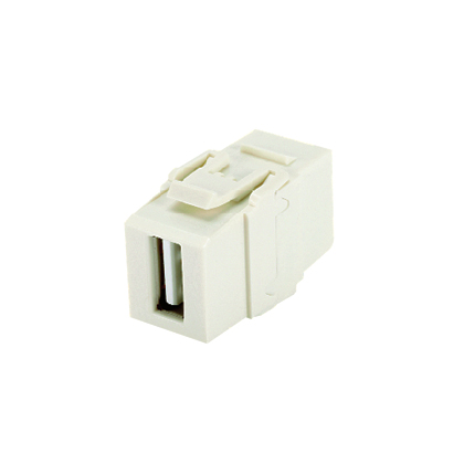 Product image for NetKey® USB 2.0 Coupler Module, Arctic White