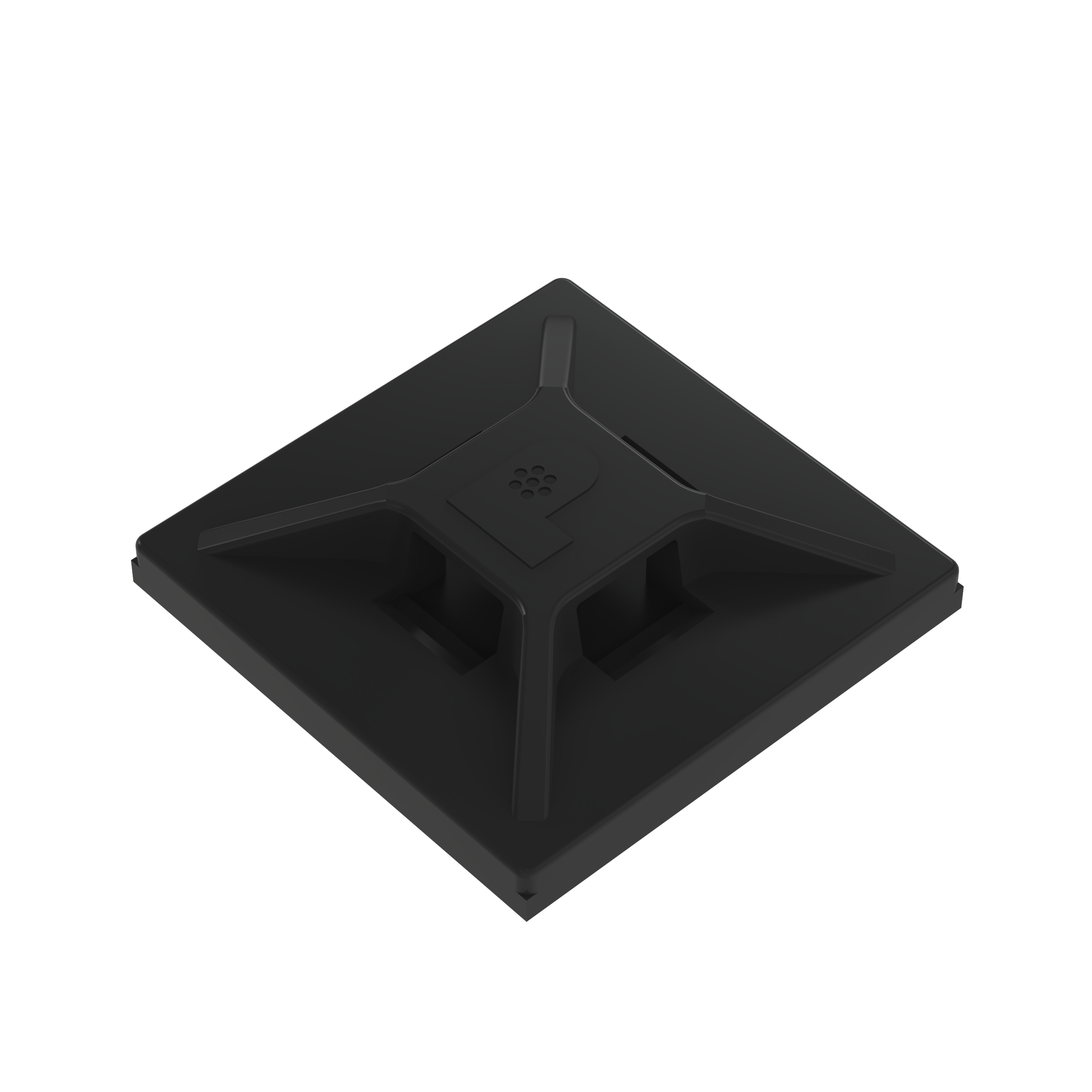 Product image for PANDUIT ABMM-AT-D0 MOUNT BACK 3/4" ADHESIVE BACK MOUNT 4WAY FOR MINI AND INTERM PAN-TY