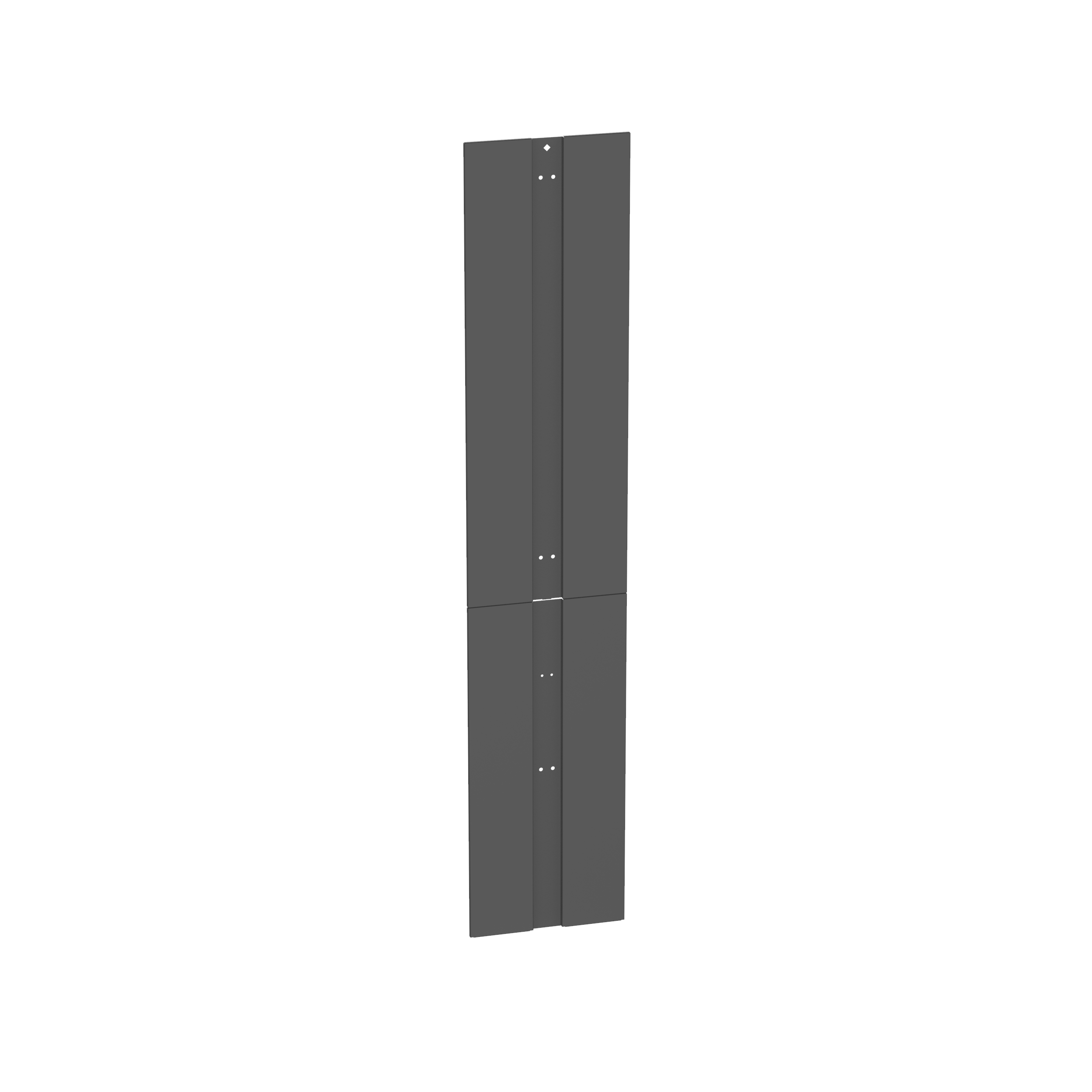 Product image for End Panel for PR2V Managers, 45 RU, Black