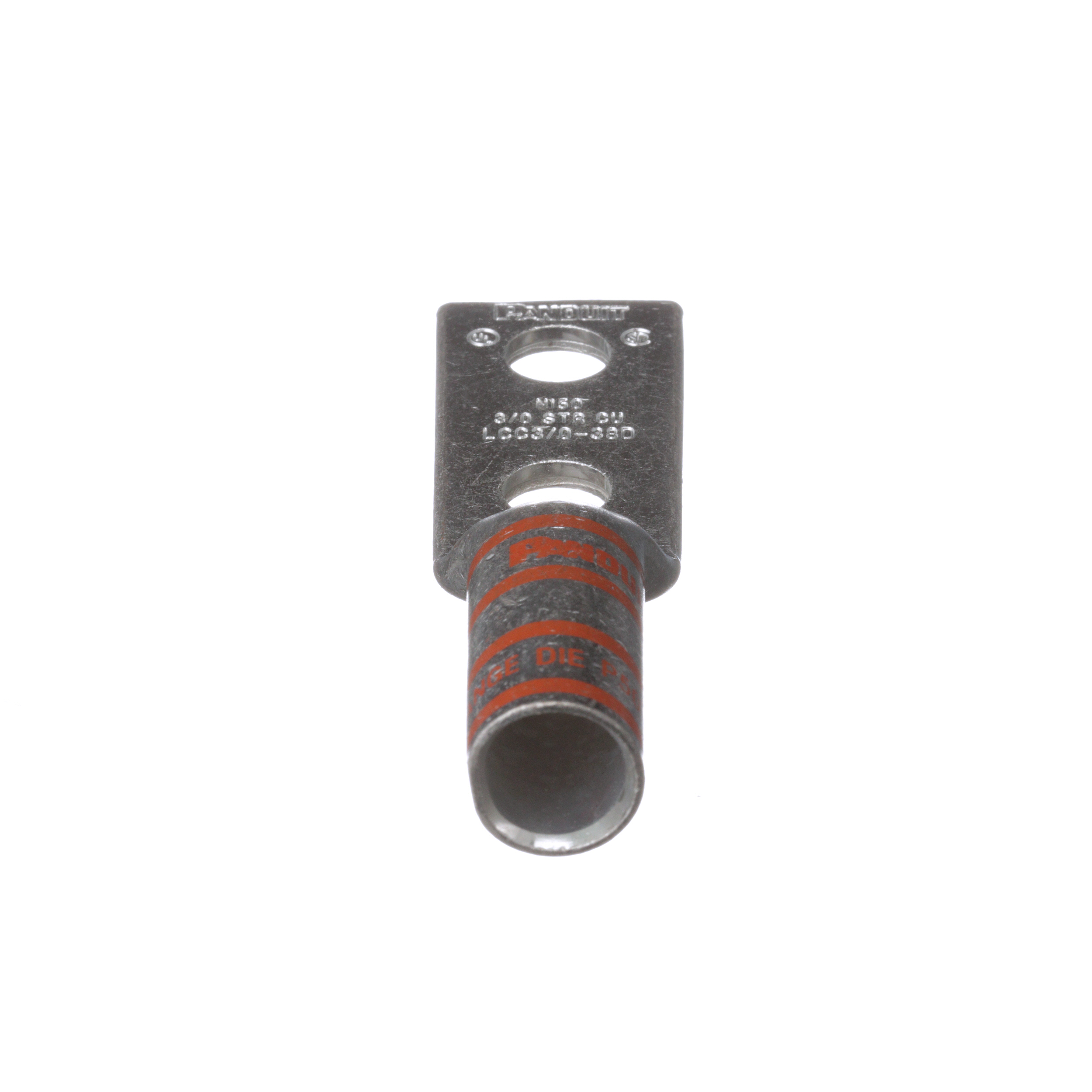 Product image for Pan-Lug™ LCC3/0-38D-X Copper Compression Connectors - Lugs