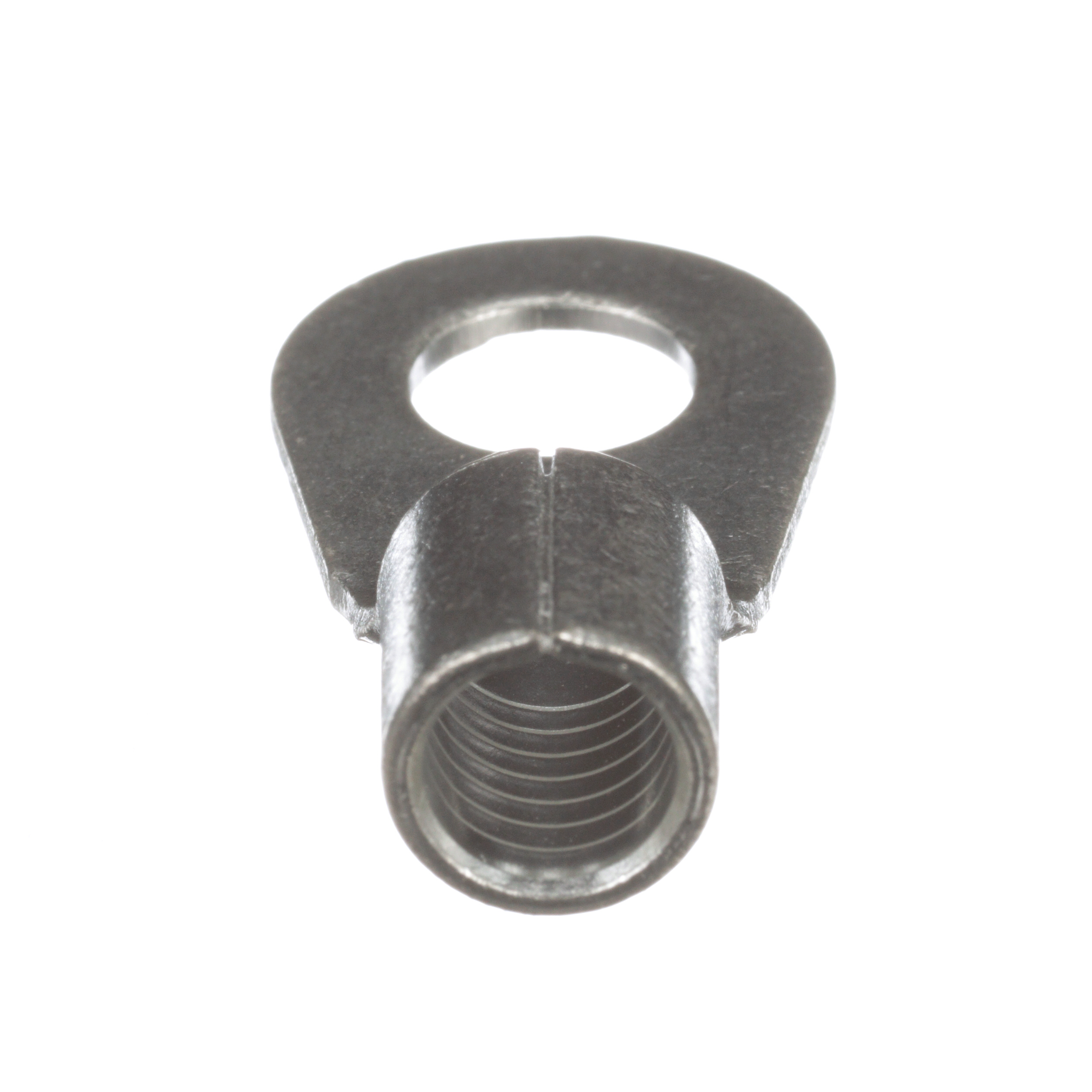 Product image for Pan-Term® P4-56R-T Ring Terminal, Bare, 4 AWG, 5/16" Stud, PK200