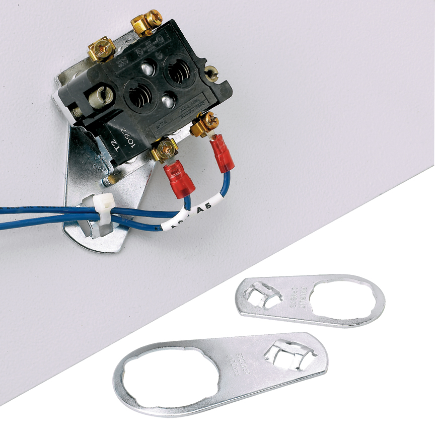 PANDUIT CPM122S-C MOUNT PAN-TY CABLE TIE 1.22" 31MM HOLE F CONTROL PANEL
