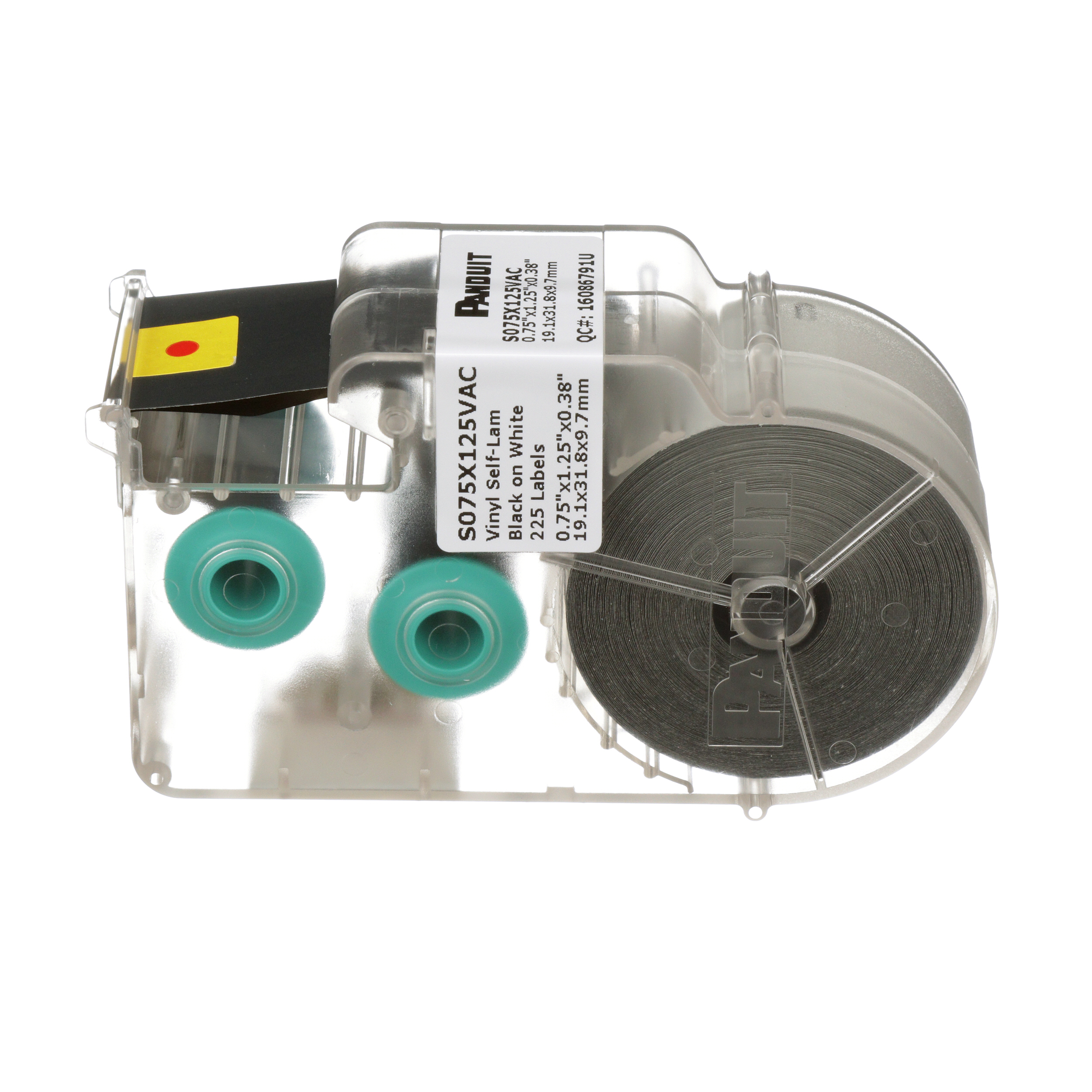 Product image for P1™ S075X125VAC Self-Laminating Label Cassette