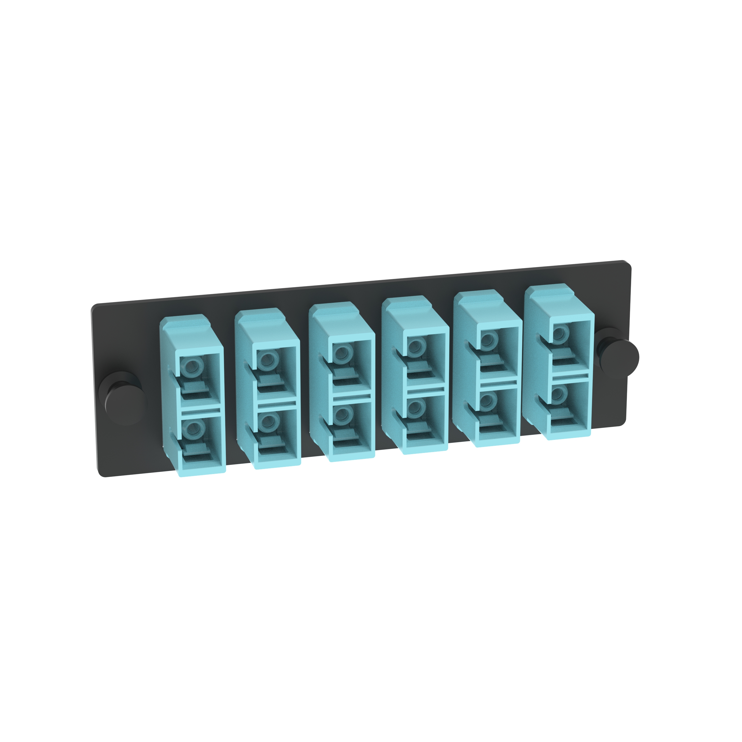 PANDUIT FAP6WAQDSCZ PANEL FIBER OPTIC ADAPTER FAP W/6 SC 10 GBE DUPL MM ADAPTERS AQ