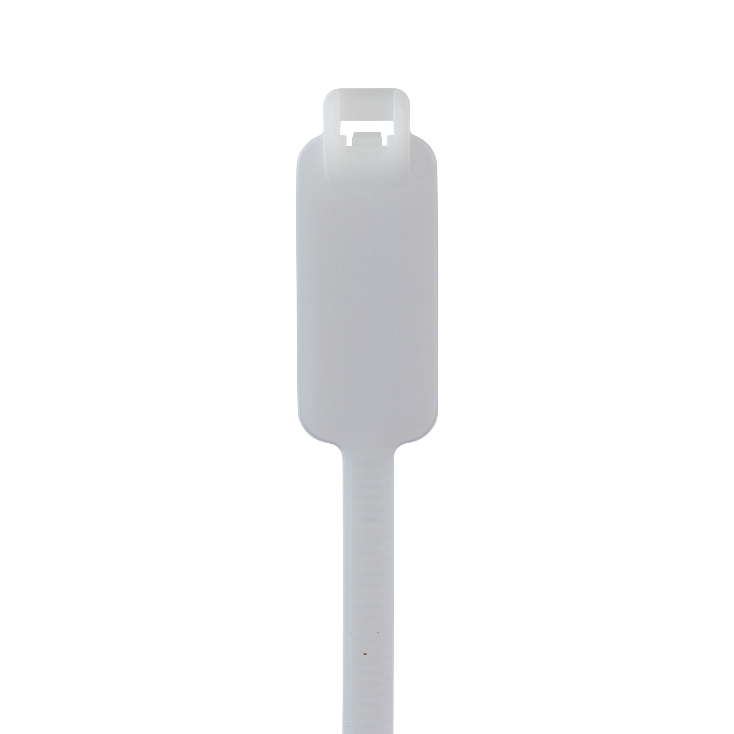 Product image for Pan-Ty® PLM2S-D Write-On Cable Tie, PA6.6, 7.4"L, 50lb, PK500
