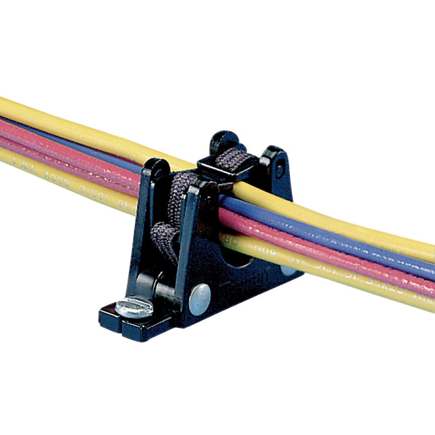 Product image for Quick-Build™ ER1.25-E4-X Harness Board Accessory, Blk, PA6.6, 2.9x.95", #8