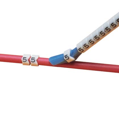 Product image for StrongHold™ PCA18-9 Clip-On Wire Marker