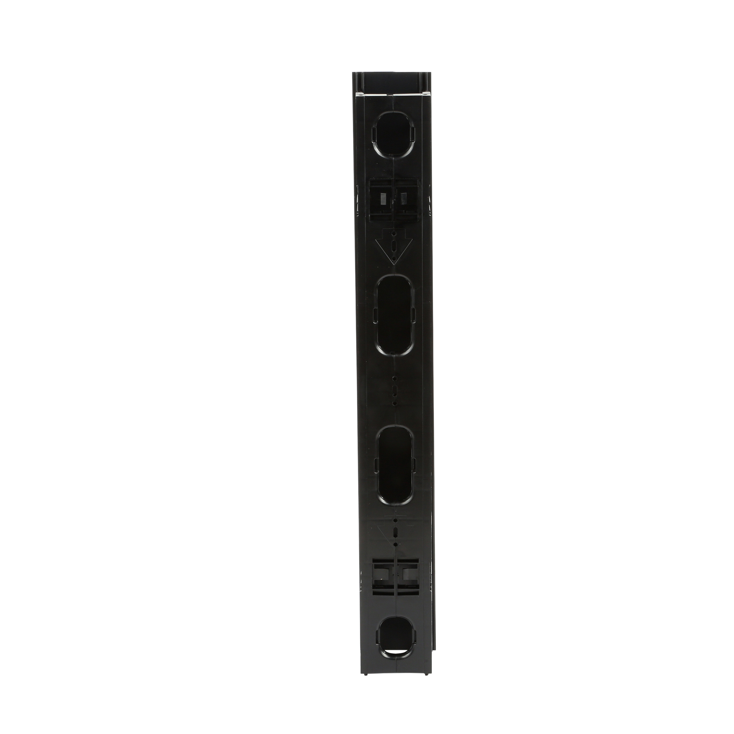 PANDUIT WMPVF45E CABLE MANAGER VERT 45U 4" WIDE FRONT ONLY BLACK C/W SOLID COVERS