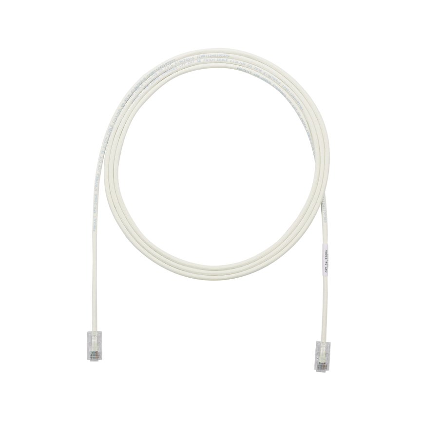 Product image for Cat 5e 28 AWG UTP Copper Patch Cord, 1.5 m, White