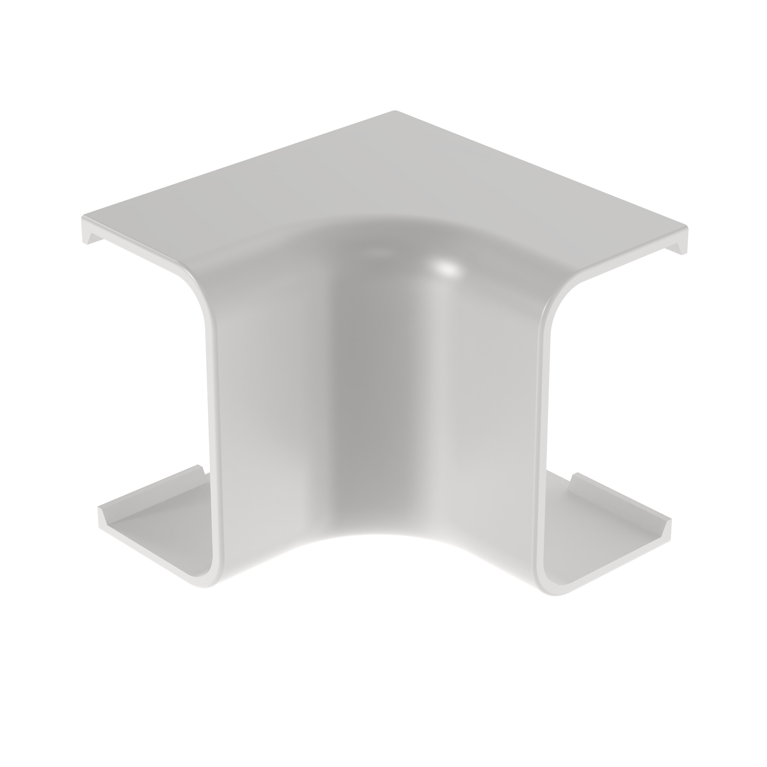 Product image for Surface Raceway, LD10 Inside Corner Fitting, Low Voltage, White