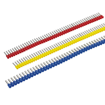 PANDUIT FSD76-8-DSL8 FERRULE INSULATED ON STRIPS SINGLE WIRE 1WIRE