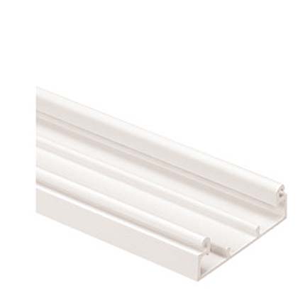 Product image for Surface Raceway, T-45 Low Voltage Base, with ADH, 10 ft, White