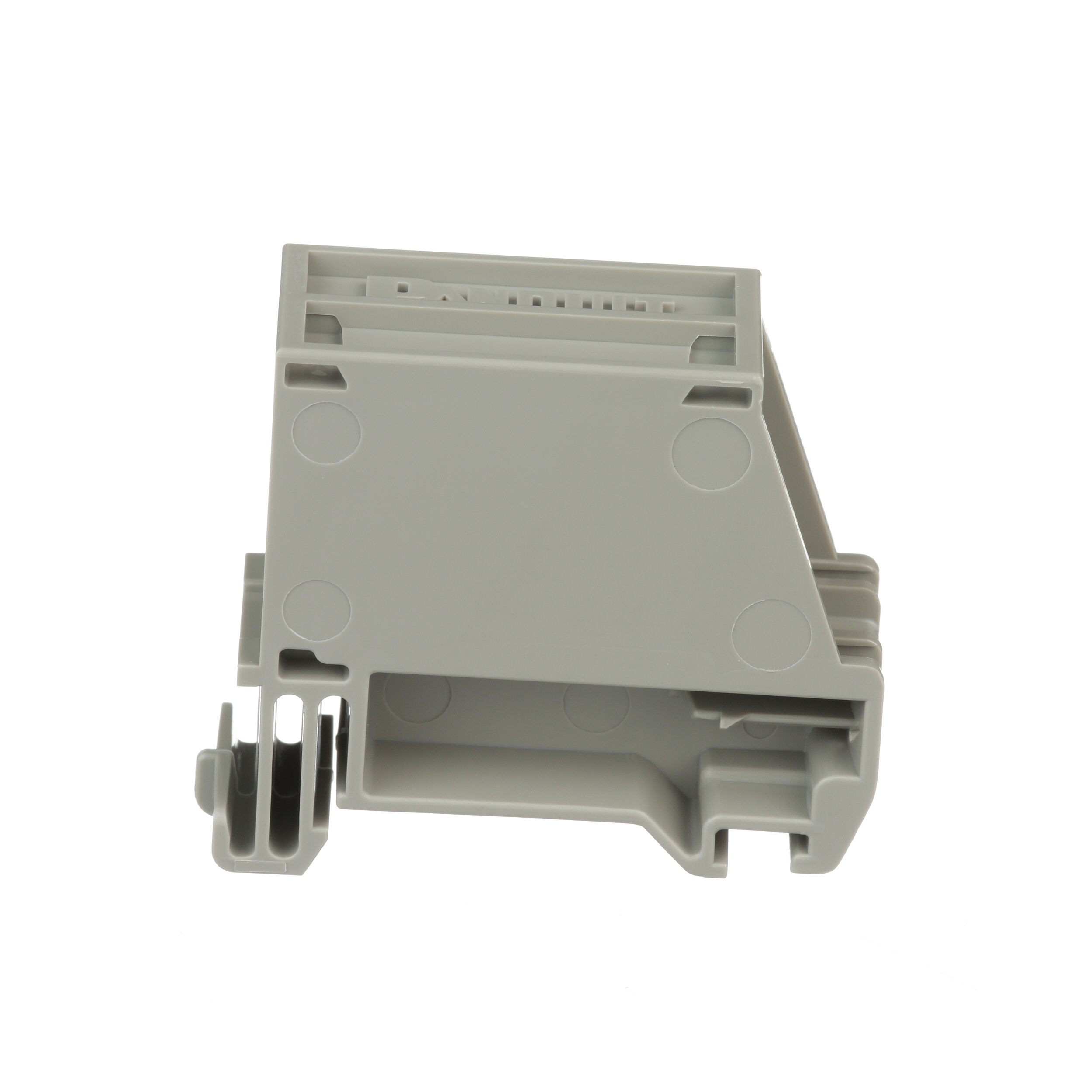 Product image for Mini-Com® DIN Shielded Rail Mount Adapter, single port, IG