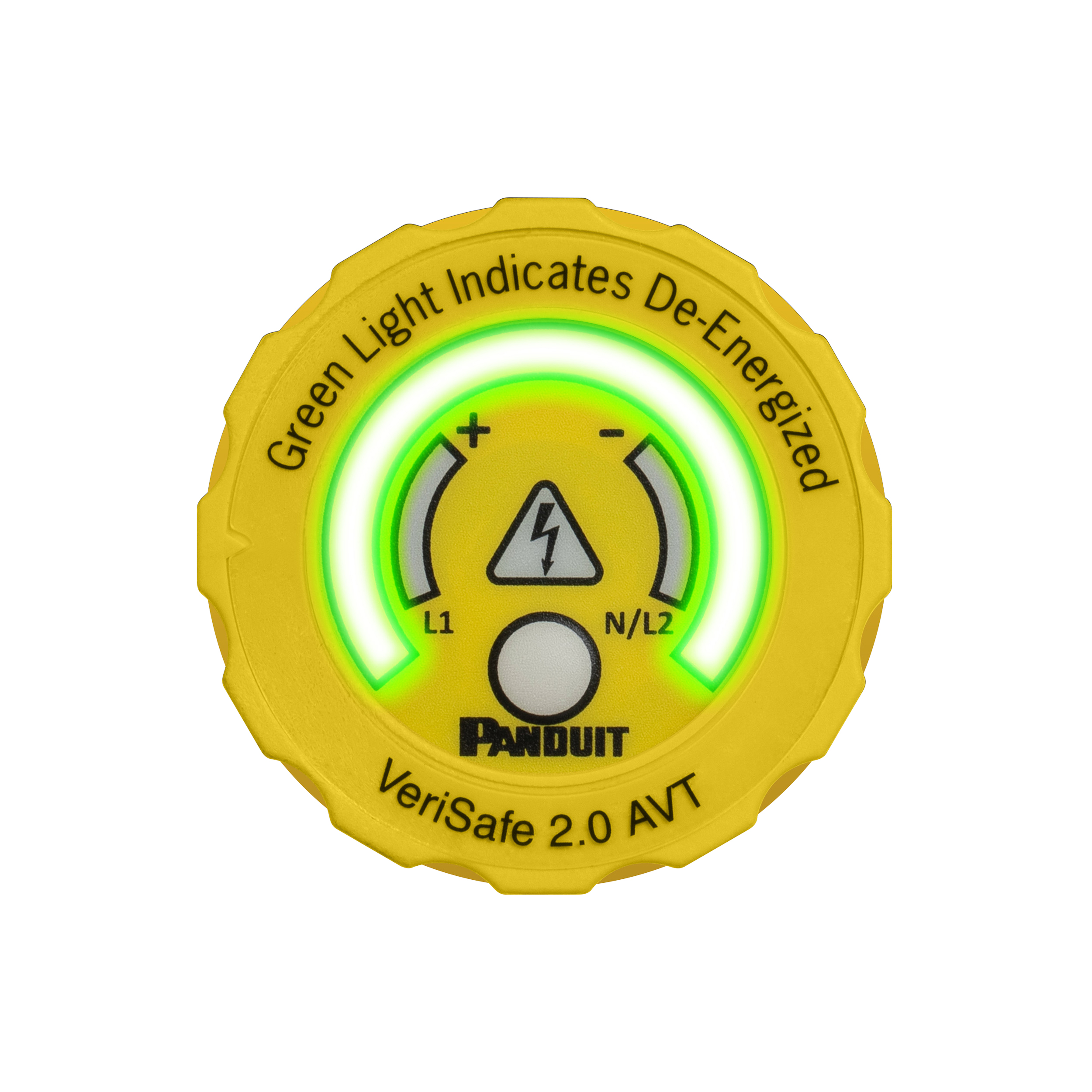 Product image for VeriSafe 2.0 AVT 1P, 2' (0.6m) system cable, Batt-Free Indicator