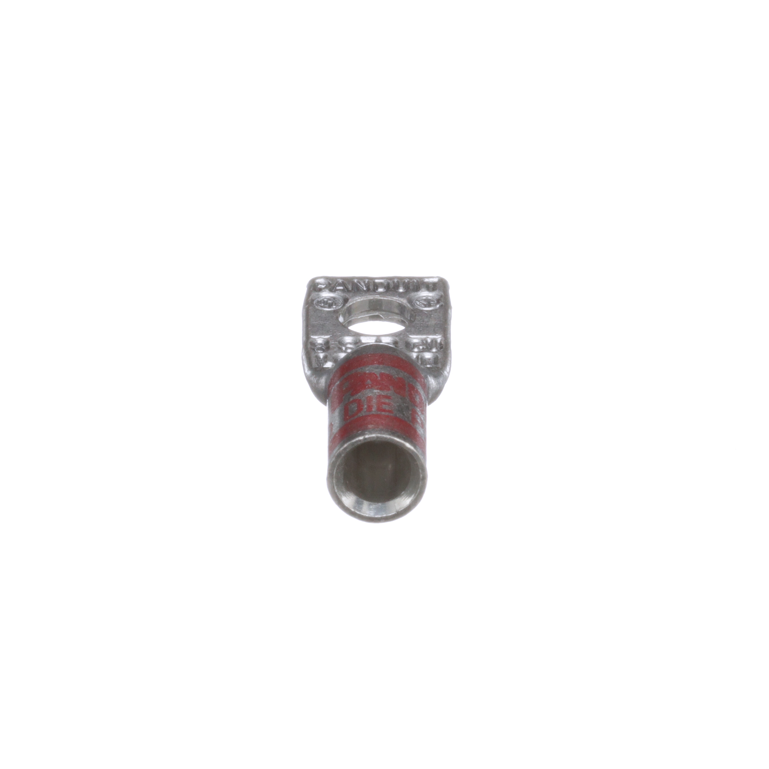 Product image for Pan-Lug™ LCA8-10-L Comp. Lug, 8, Tin Plt Copper, Strt, One #10 Stud, PK50