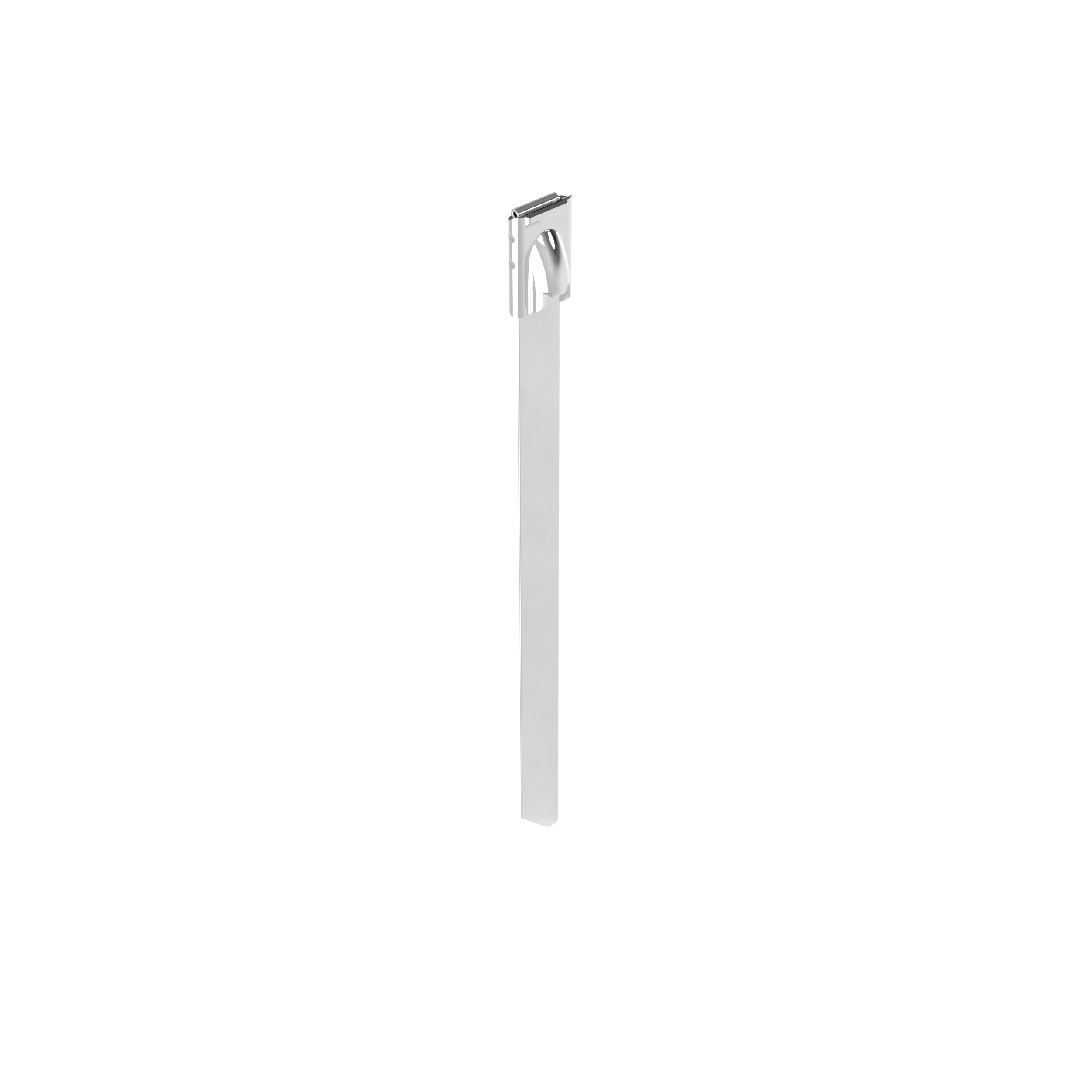 Product image for Pan-Steel® MLT8S-CP Cable Tie, SS 304, Standard, 8" Dia., PK100