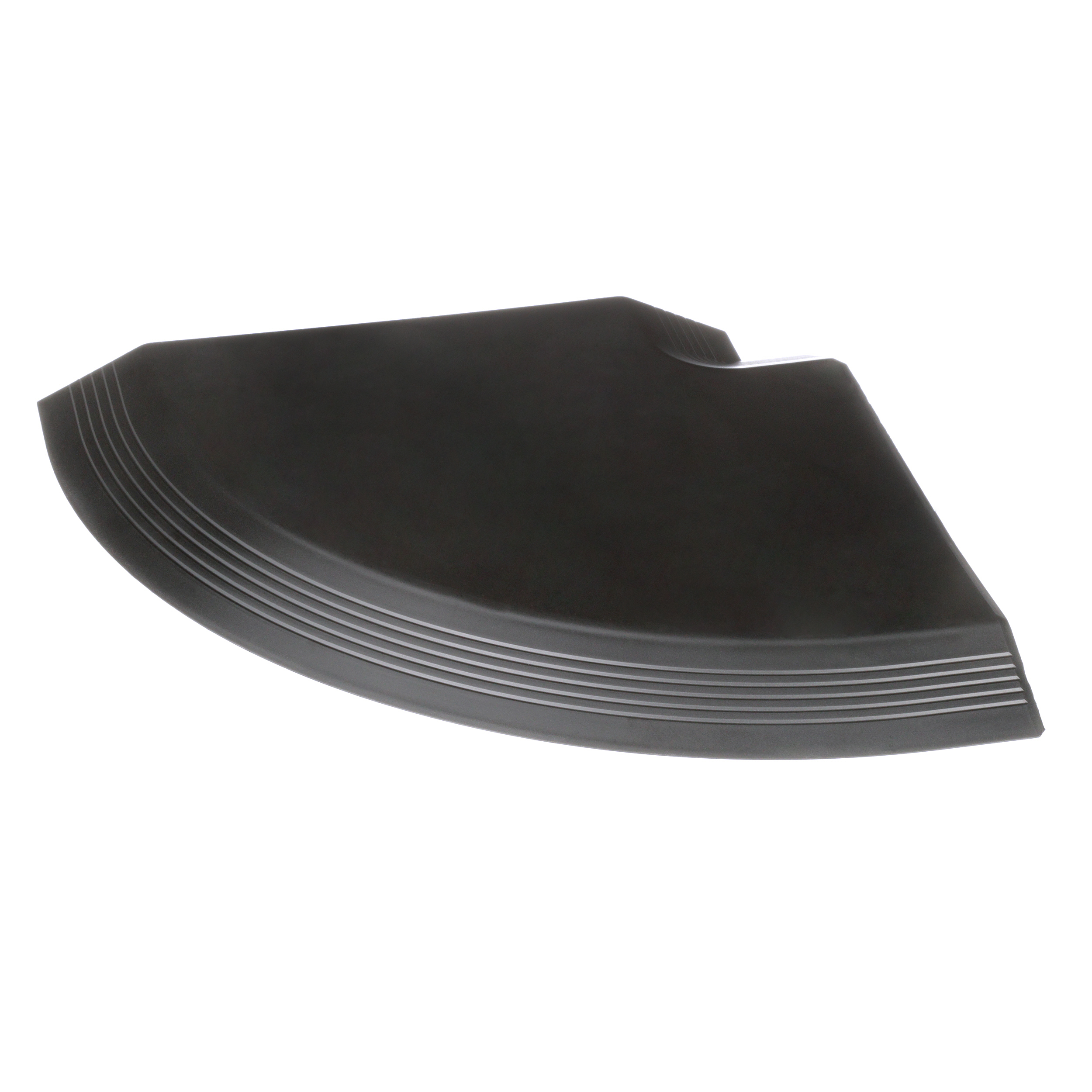 Product image for SURFACE RACEWAY, ABOVE FLOOR RACEWAY RIGHT ANGLE, OFFICE SLATE