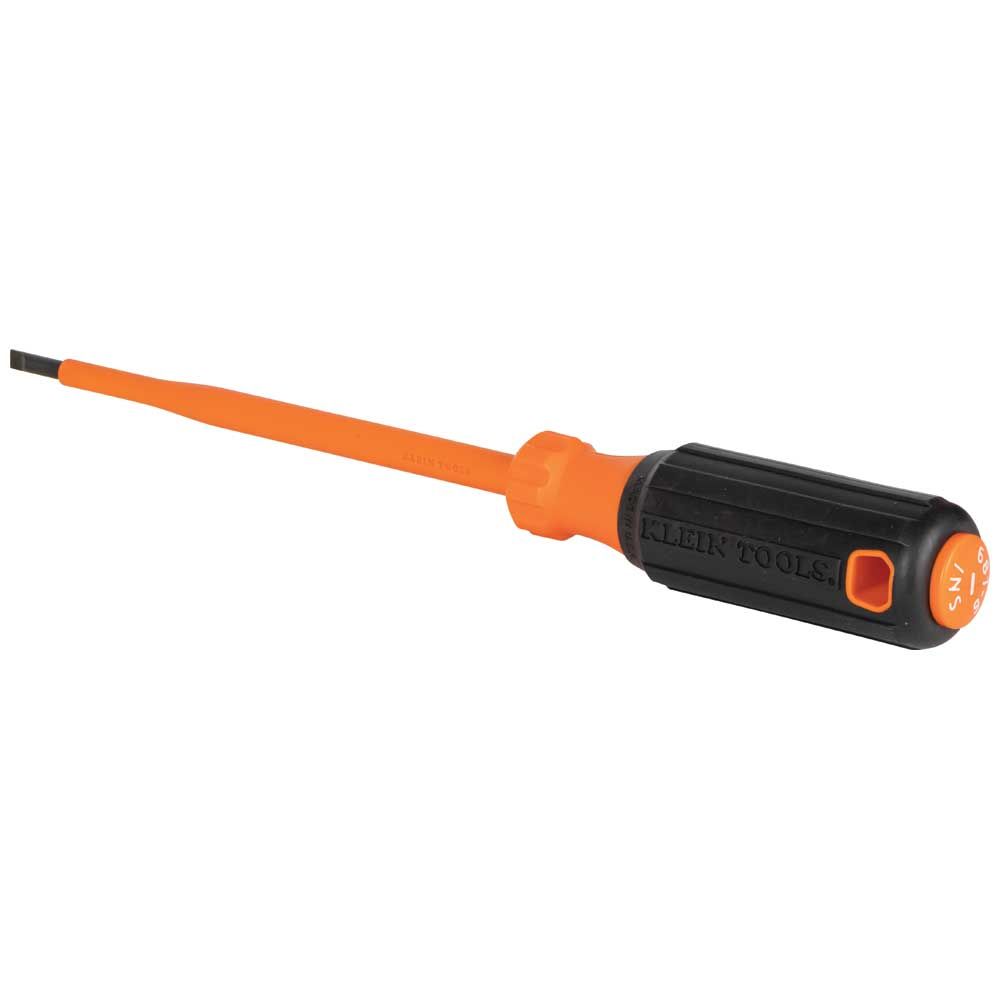 Product image for KLEIN 6816INS TOOL 6" INS DRIVER 3/16 CABINET TIP