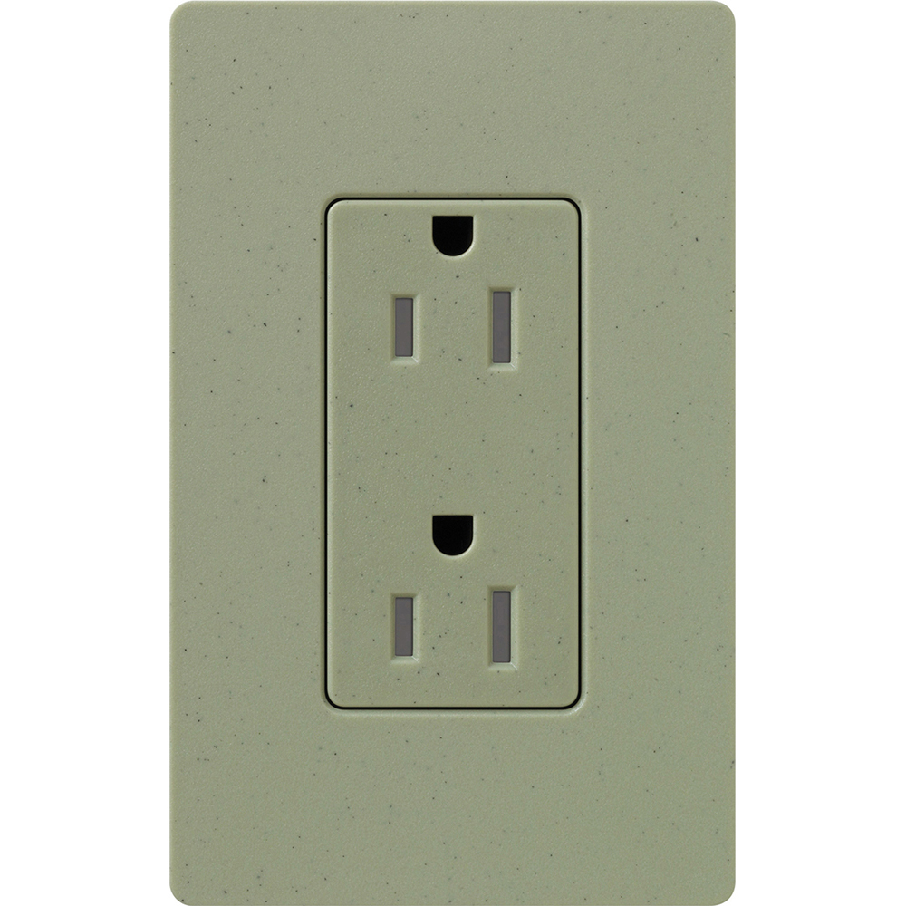 Product image for Receptacle tamper resistant 125V 15A greenbriar
