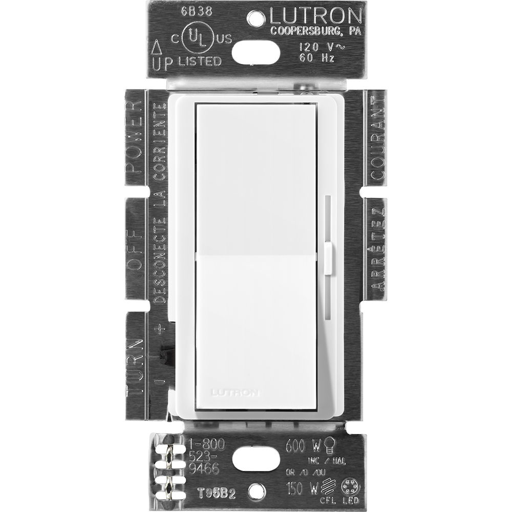 Product image for Dimmer fluorescent 0-10V single pole 30 mA snow
