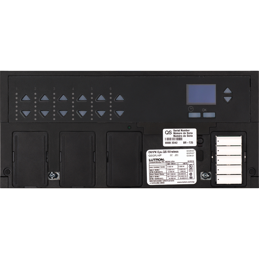 Product image for QSG 434 MHZ 6 ZONE TRIAC MAIN UNIT