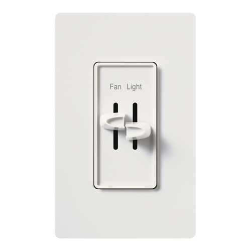 LUTRON S2-LF-WH-CSA DIMMER INC SP WH WHITE FAN 300W SKYLARK DUAL 2.5A