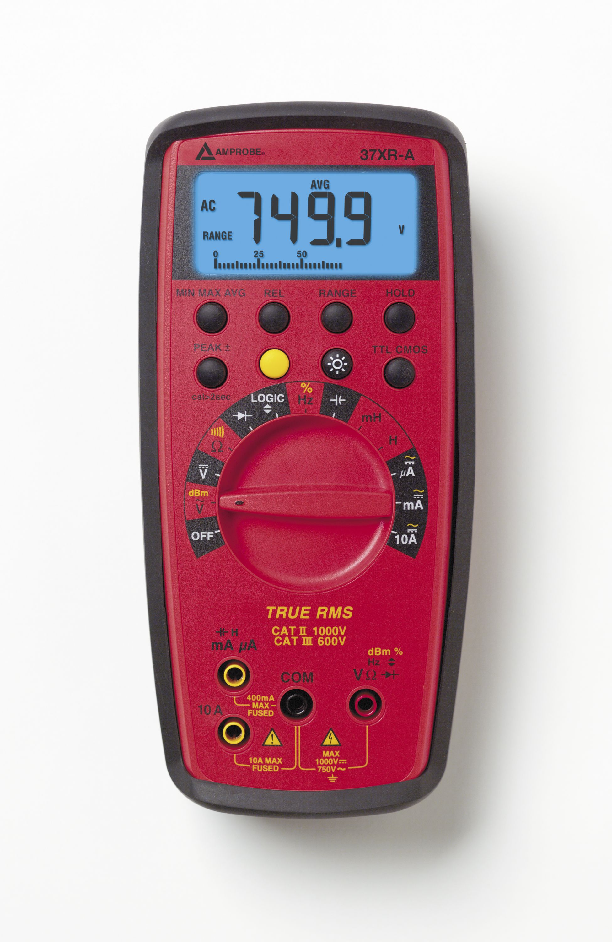 Product image for PROF DMM TRUE RMS W COMPONENT LOGIC TEST
