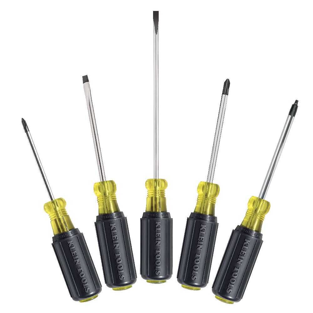 Product image for KLEIN 85445 SCREWDRIVER SET 5PC ASSORTED