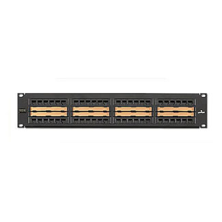 Product image for Panel patch CAT-5e 110-style 48-port labelling steel